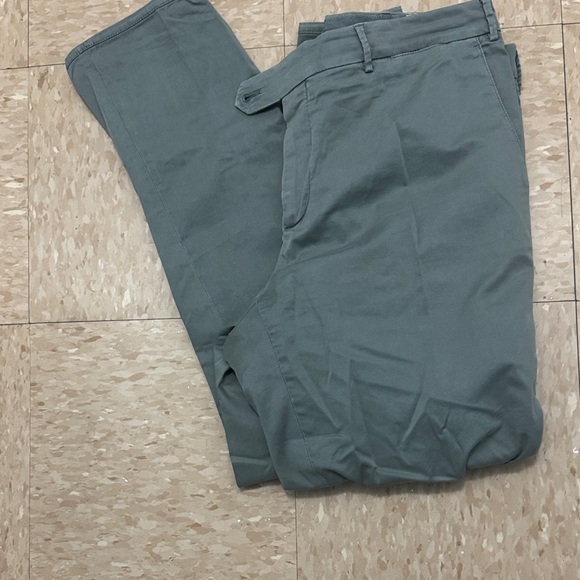 Brunello Cucinelli Men's Slate Chinos